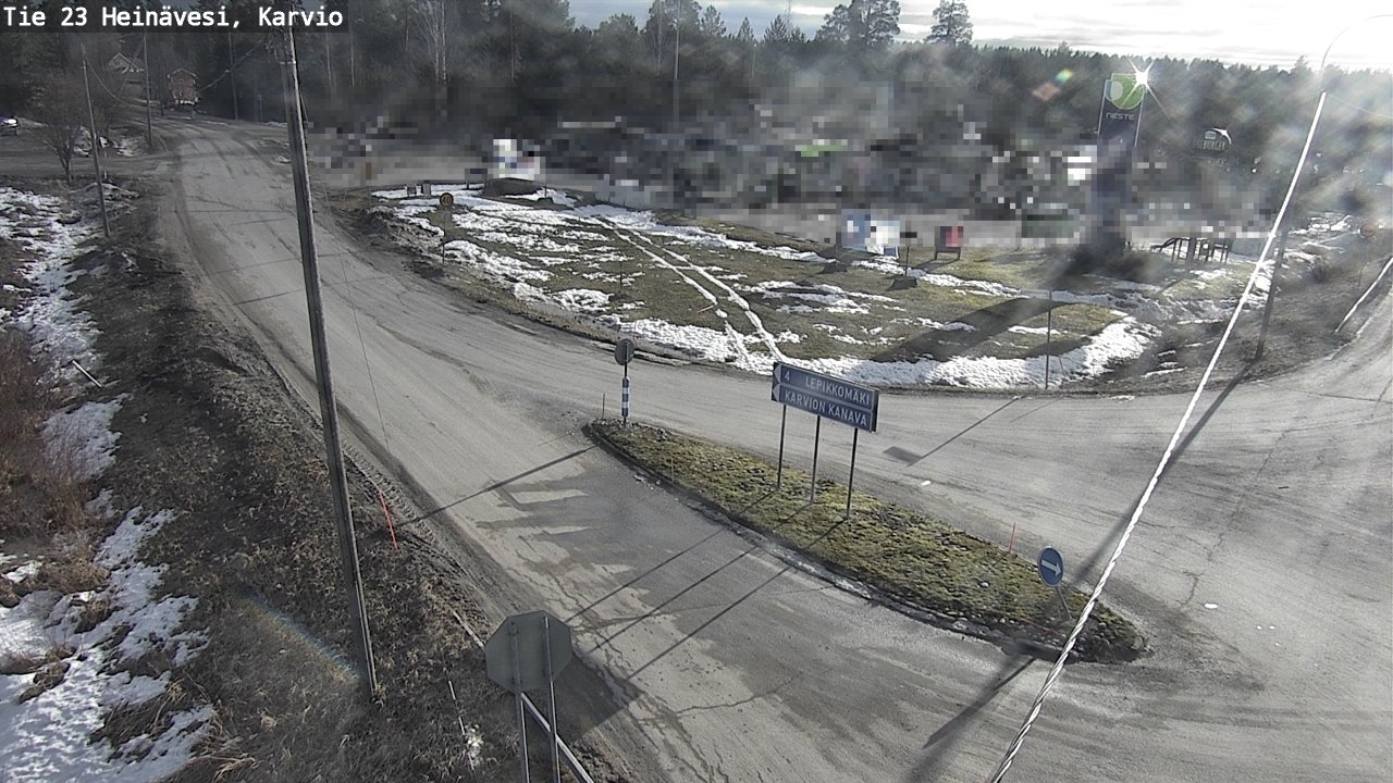 Kelikamerat Kuva Tie 23 Heinävesi, Karvio, Heinävesi, Pohjois-Karjala