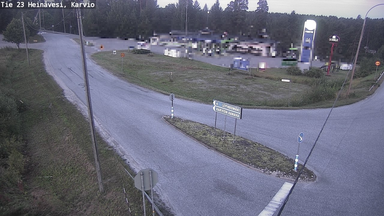 Kelikamerat Kuva Tie 23 Heinävesi, Karvio, Heinävesi, Pohjois-Karjala