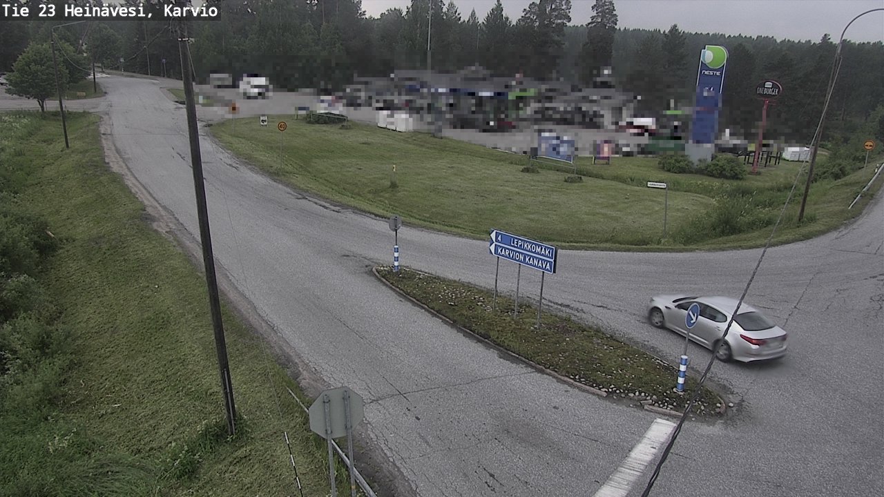 Weather Camera Image Road 23 Heinävesi, Karvio, Heinävesi, Pohjois-Karjala