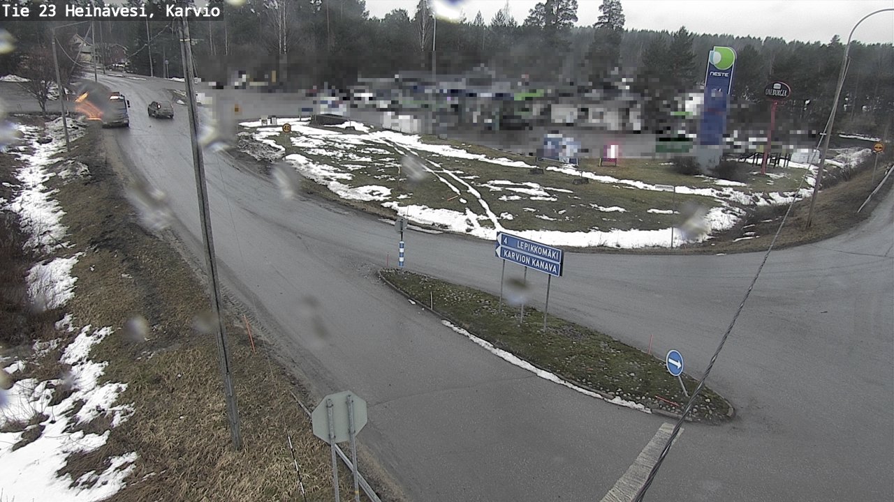 Kelikamerat Kuva Tie 23 Heinävesi, Karvio, Heinävesi, Pohjois-Karjala