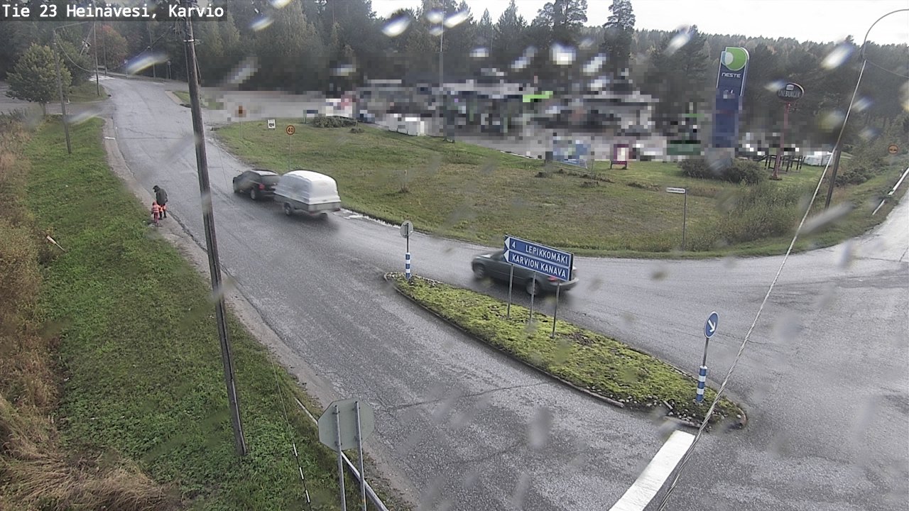 Weather Camera Image Road 23 Heinävesi, Karvio, Heinävesi, Pohjois-Karjala