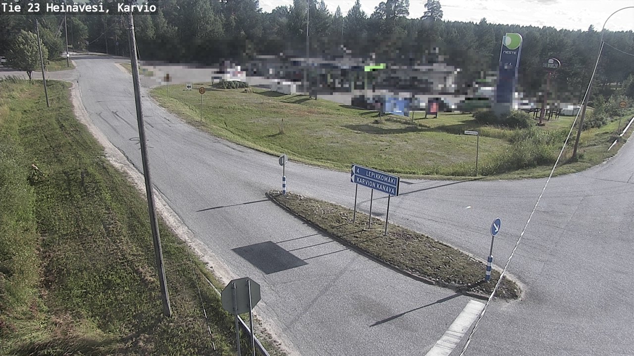 Kelikamerat Kuva Tie 23 Heinävesi, Karvio, Heinävesi, Pohjois-Karjala
