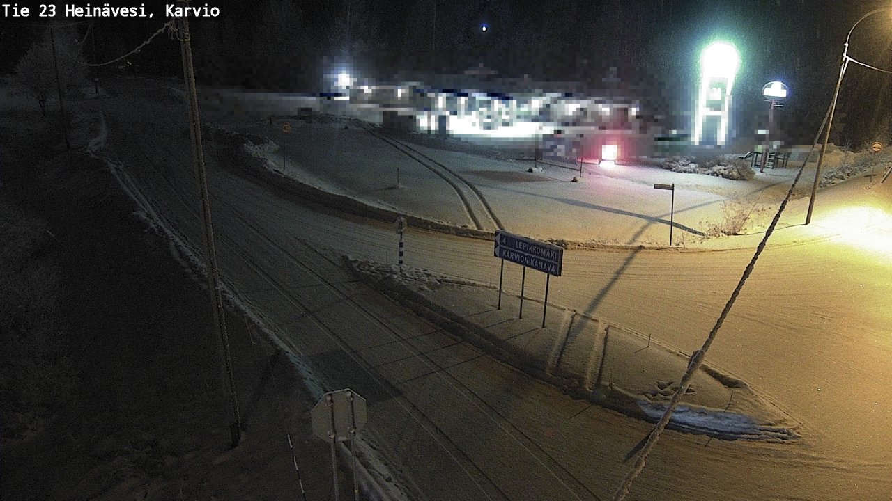 Kelikamerat Kuva Tie 23 Heinävesi, Karvio, Heinävesi, Pohjois-Karjala