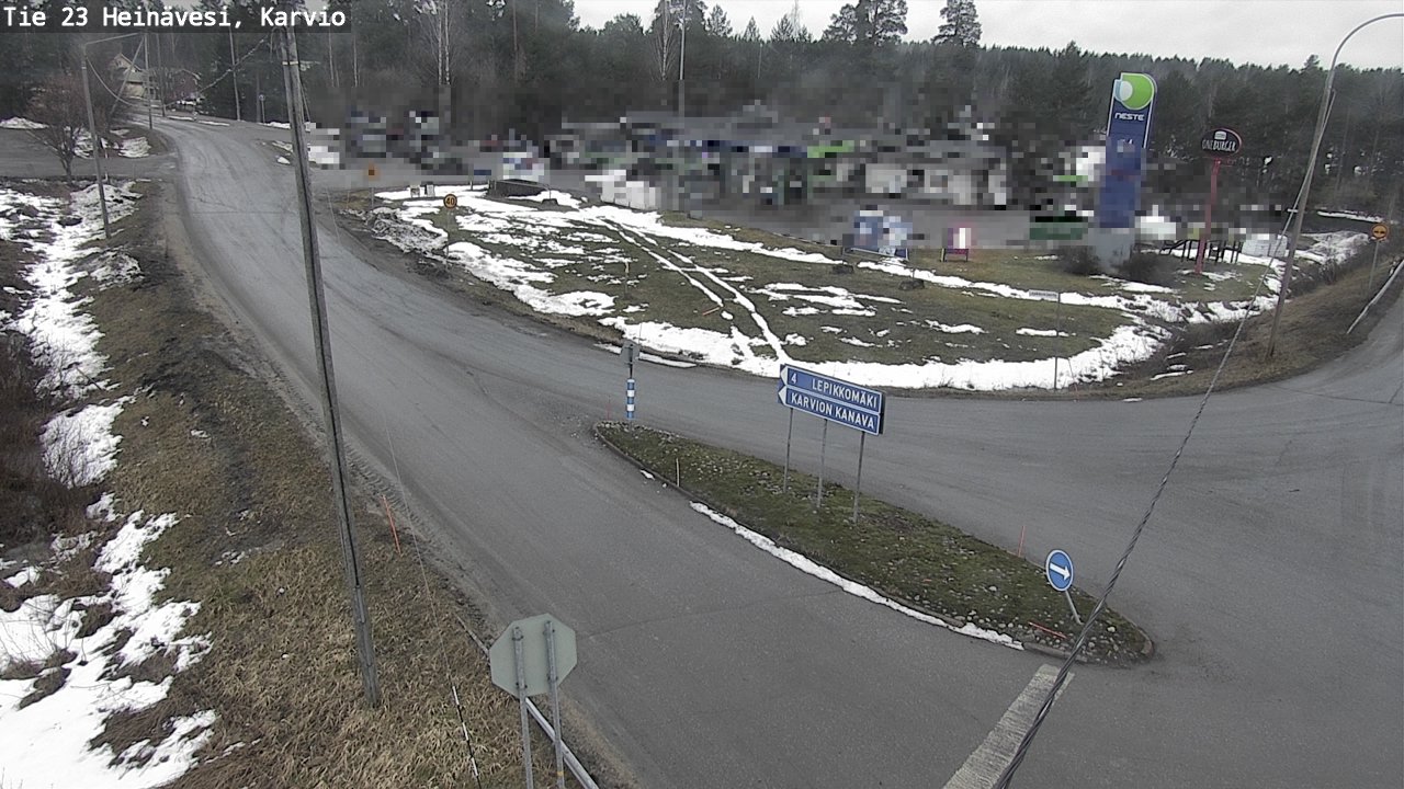 Kelikamerat Kuva Tie 23 Heinävesi, Karvio, Heinävesi, Pohjois-Karjala