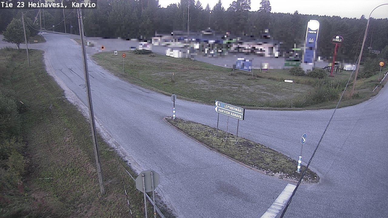 Kelikamerat Kuva Tie 23 Heinävesi, Karvio, Heinävesi, Pohjois-Karjala