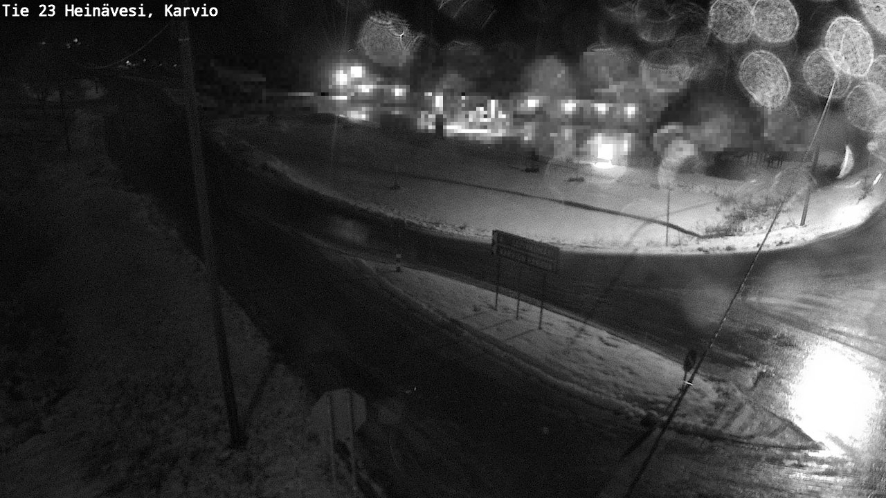 Weather Camera Image Väg 23 Heinävesi, Karvio, Heinävesi, Pohjois-Karjala