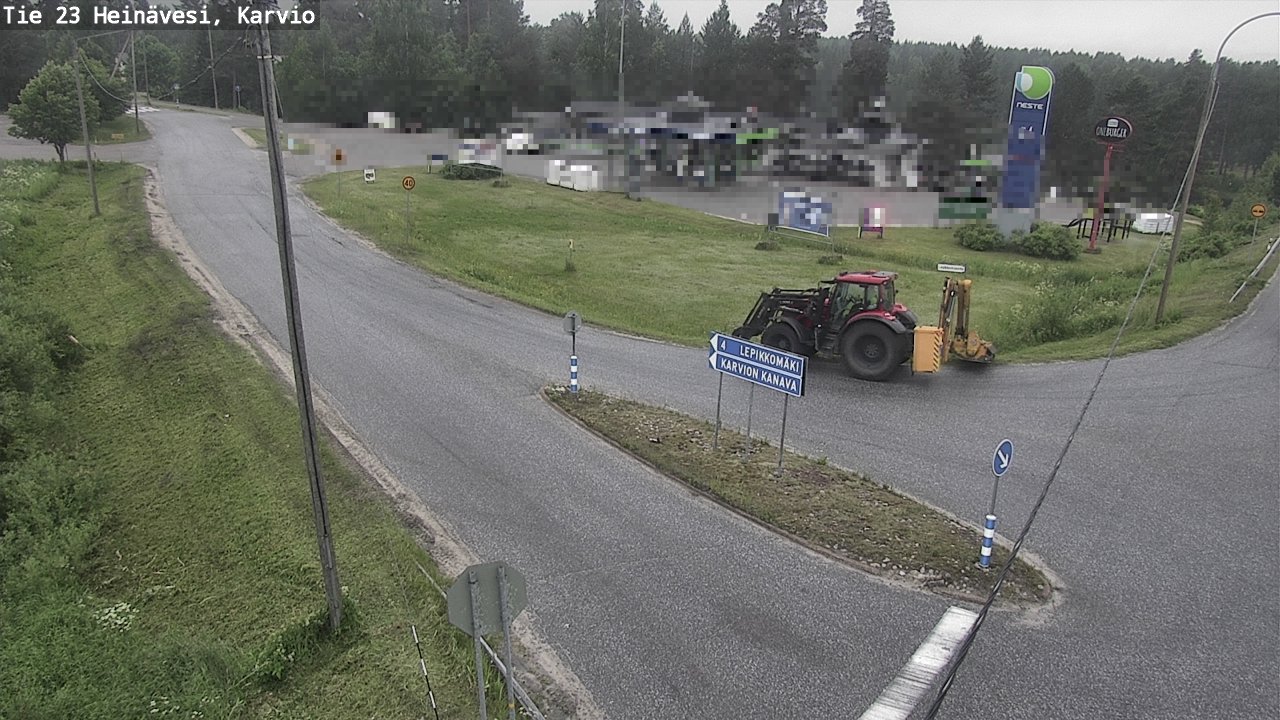 Kelikamerat Kuva Tie 23 Heinävesi, Karvio, Heinävesi, Pohjois-Karjala