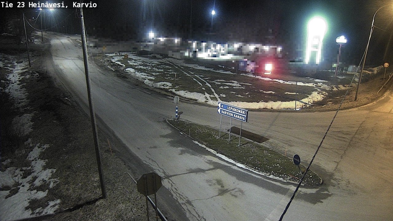 Kelikamerat Kuva Tie 23 Heinävesi, Karvio, Heinävesi, Pohjois-Karjala