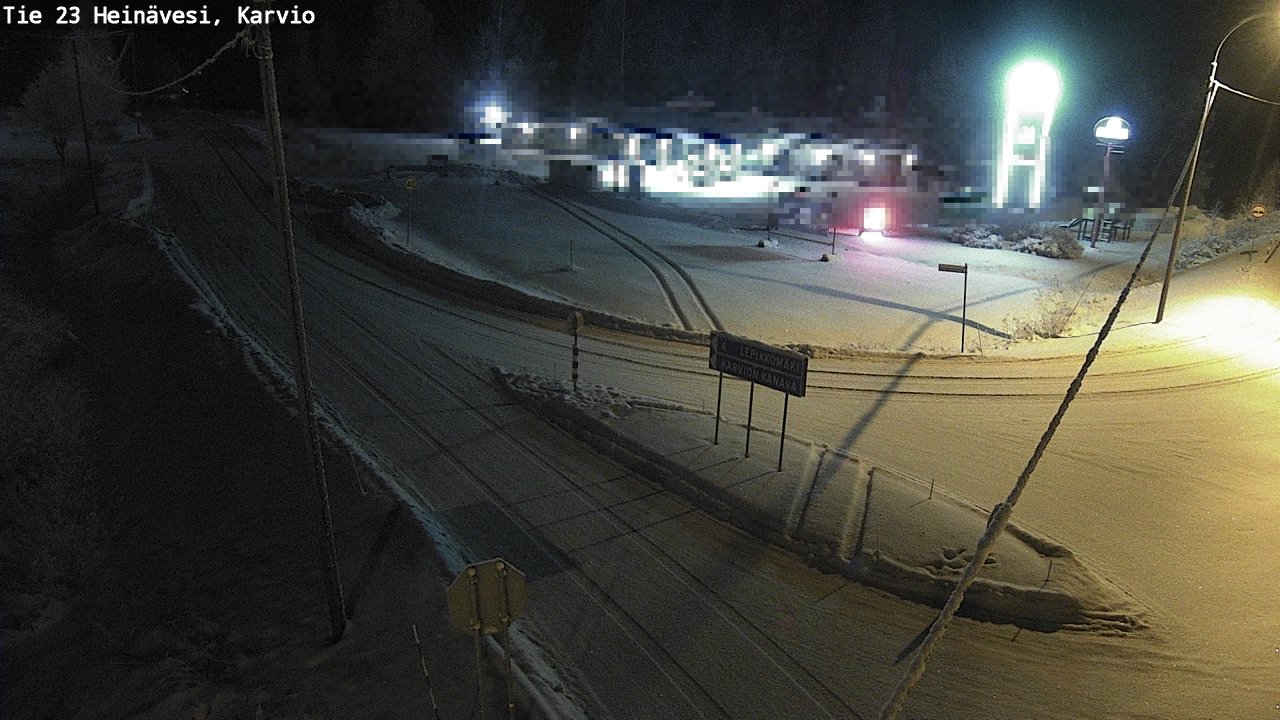 Kelikamerat Kuva Tie 23 Heinävesi, Karvio, Heinävesi, Pohjois-Karjala