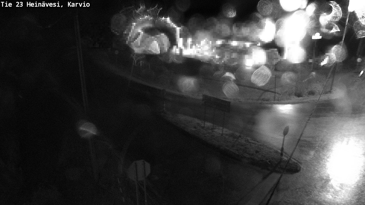 Weather Camera Image Road 23 Heinävesi, Karvio, Heinävesi, Pohjois-Karjala