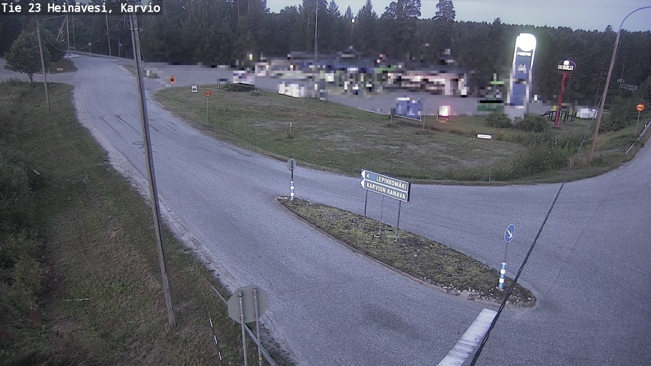 Kelikamerat Kuva Tie 23 Heinävesi, Karvio, Heinävesi, Pohjois-Karjala