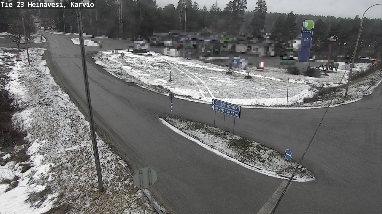 Kelikamerat Kuva Tie 23 Heinävesi, Karvio, Heinävesi, Pohjois-Karjala