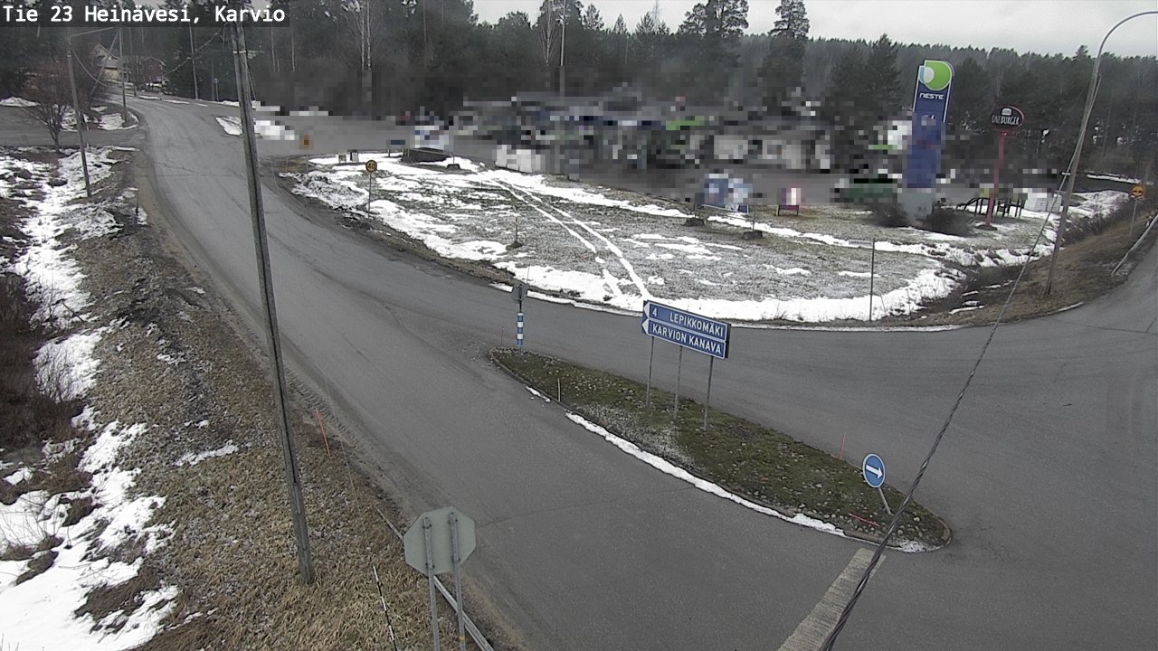 Kelikamerat Kuva Tie 23 Heinävesi, Karvio, Heinävesi, Pohjois-Karjala