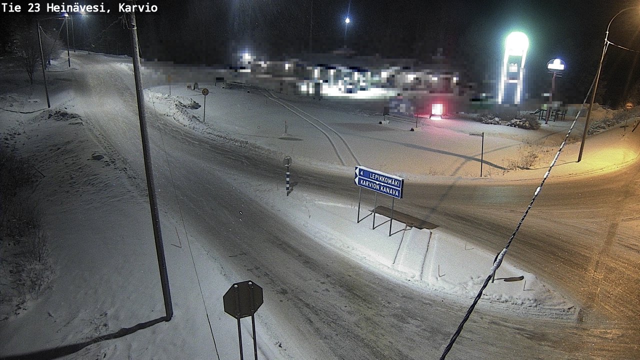 Kelikamerat Kuva Tie 23 Heinävesi, Karvio, Heinävesi, Pohjois-Karjala