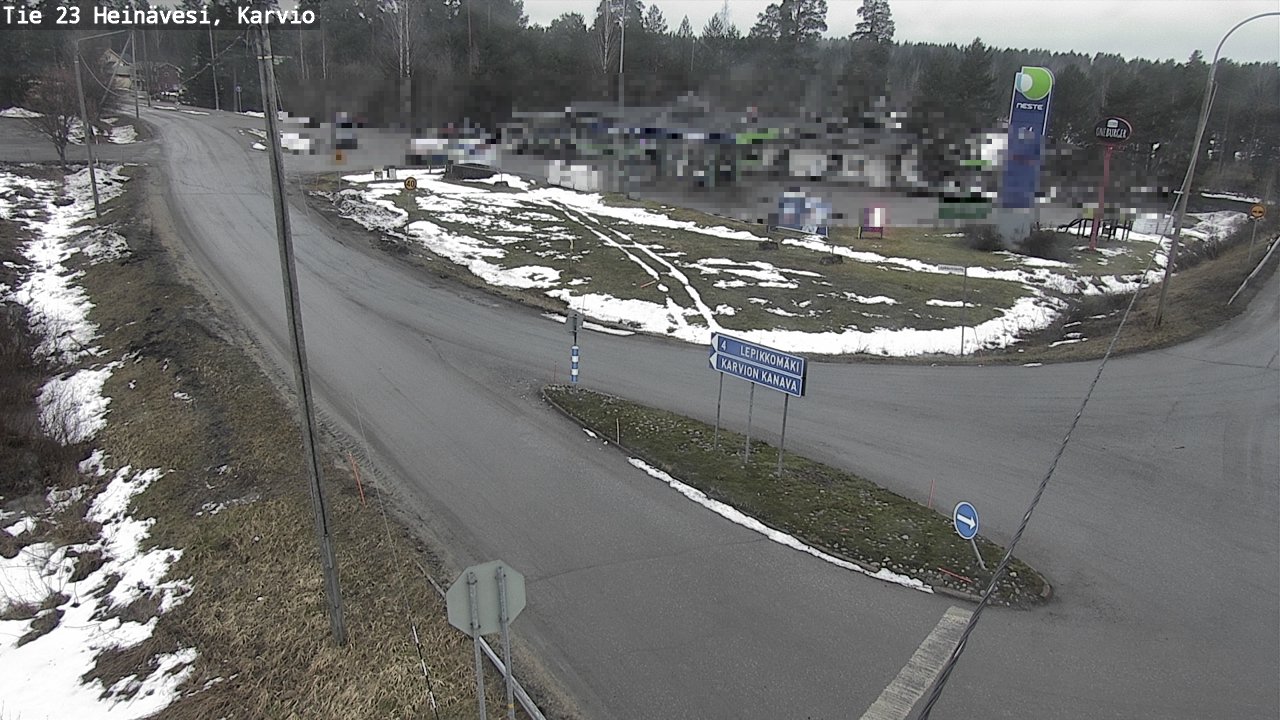 Kelikamerat Kuva Tie 23 Heinävesi, Karvio, Heinävesi, Pohjois-Karjala