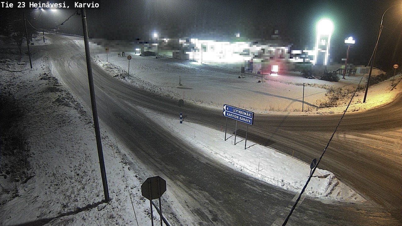 Weather Camera Image Väg 23 Heinävesi, Karvio, Heinävesi, Pohjois-Karjala