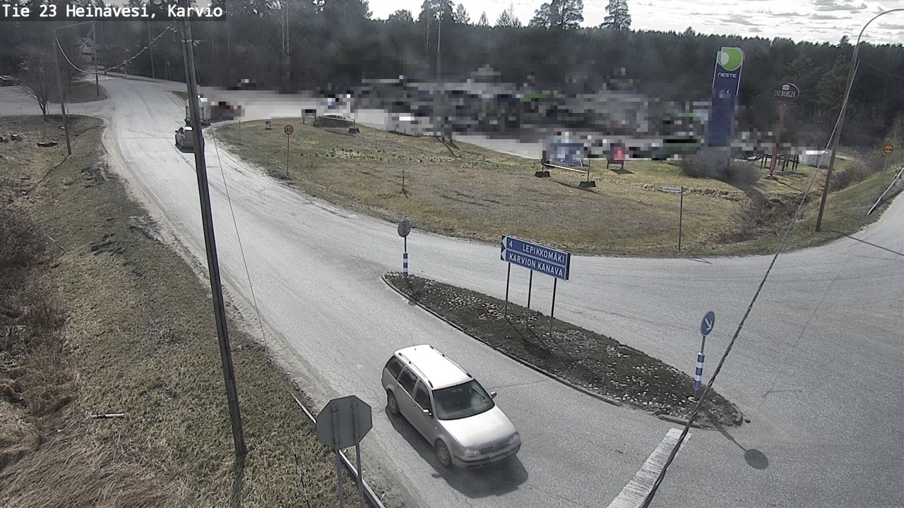 Weather Camera Image Road 23 Heinävesi, Karvio, Heinävesi, Pohjois-Karjala