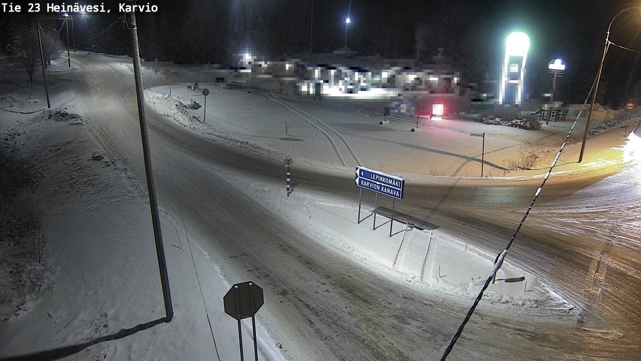 Kelikamerat Kuva Tie 23 Heinävesi, Karvio, Heinävesi, Pohjois-Karjala