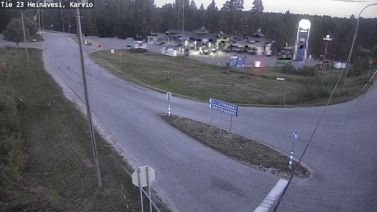 Kelikamerat Kuva Tie 23 Heinävesi, Karvio, Heinävesi, Pohjois-Karjala