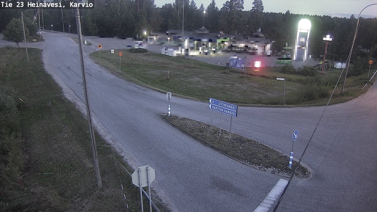 Kelikamerat Kuva Tie 23 Heinävesi, Karvio, Heinävesi, Pohjois-Karjala