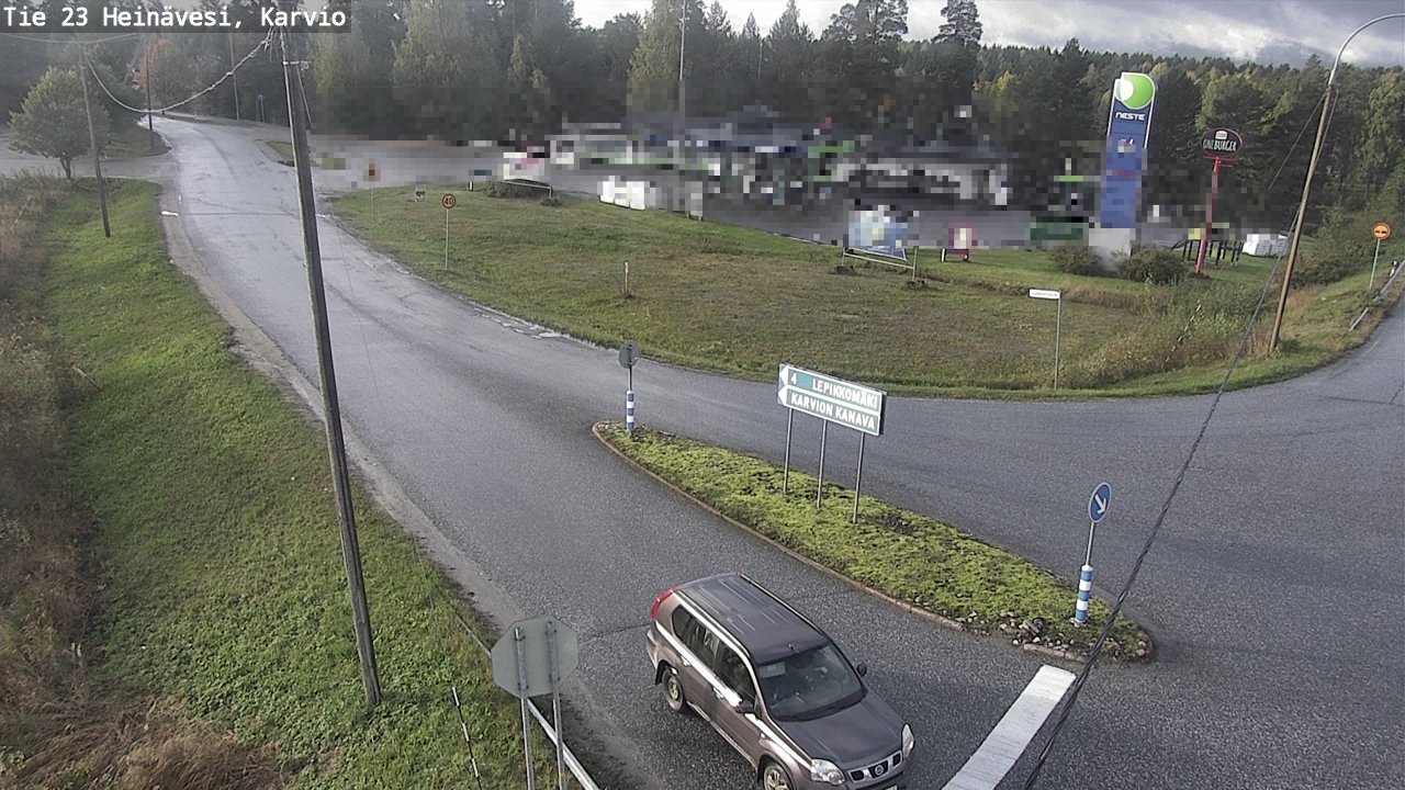 Weather Camera Image Road 23 Heinävesi, Karvio, Heinävesi, Pohjois-Karjala