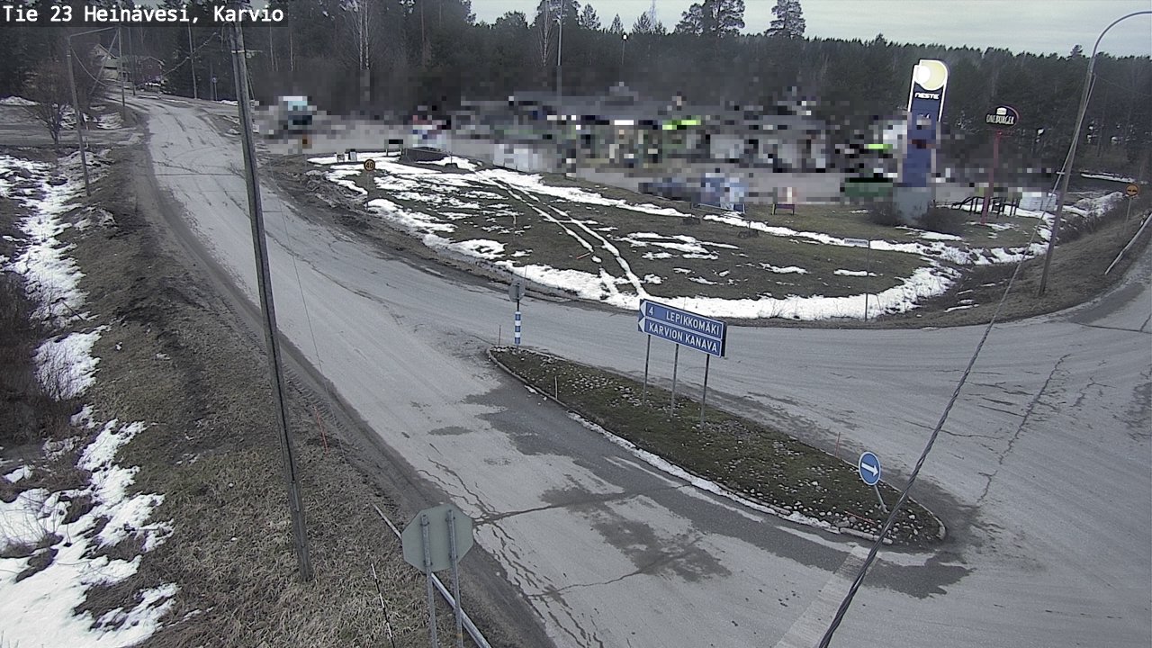 Kelikamerat Kuva Tie 23 Heinävesi, Karvio, Heinävesi, Pohjois-Karjala