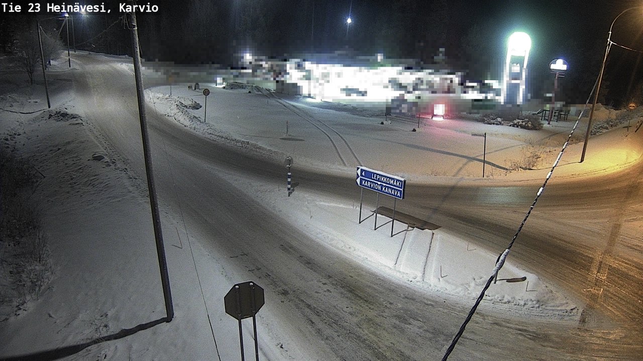 Kelikamerat Kuva Tie 23 Heinävesi, Karvio, Heinävesi, Pohjois-Karjala