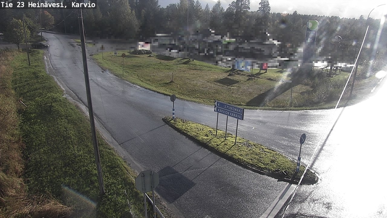 Weather Camera Image Road 23 Heinävesi, Karvio, Heinävesi, Pohjois-Karjala