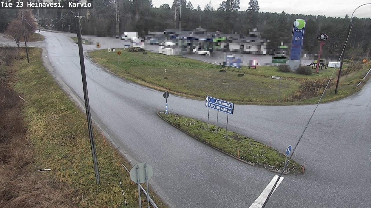 Kelikamerat Kuva Tie 23 Heinävesi, Karvio, Heinävesi, Pohjois-Karjala