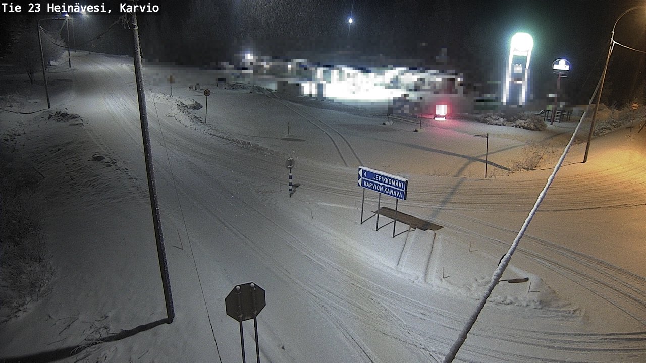 Kelikamerat Kuva Tie 23 Heinävesi, Karvio, Heinävesi, Pohjois-Karjala