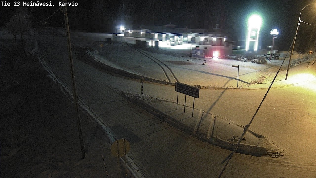 Kelikamerat Kuva Tie 23 Heinävesi, Karvio, Heinävesi, Pohjois-Karjala