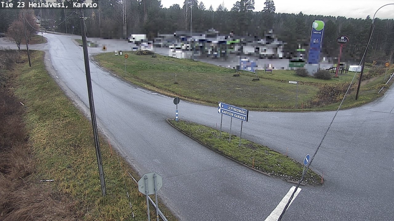 Kelikamerat Kuva Tie 23 Heinävesi, Karvio, Heinävesi, Pohjois-Karjala