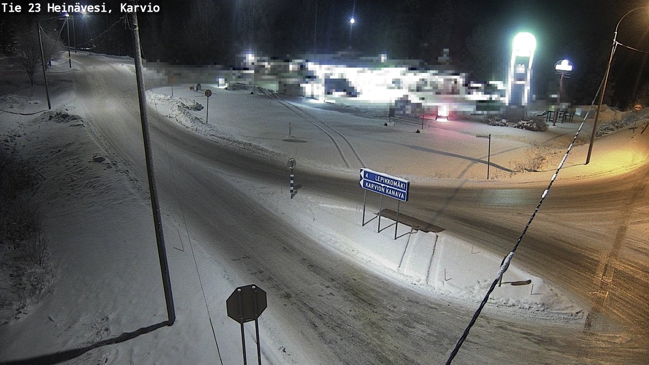 Kelikamerat Kuva Tie 23 Heinävesi, Karvio, Heinävesi, Pohjois-Karjala