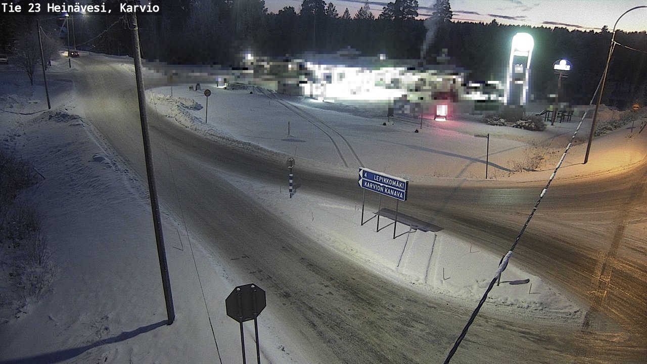 Kelikamerat Kuva Tie 23 Heinävesi, Karvio, Heinävesi, Pohjois-Karjala