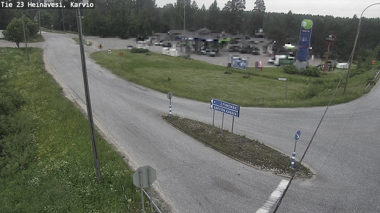 Kelikamerat Kuva Tie 23 Heinävesi, Karvio, Heinävesi, Pohjois-Karjala