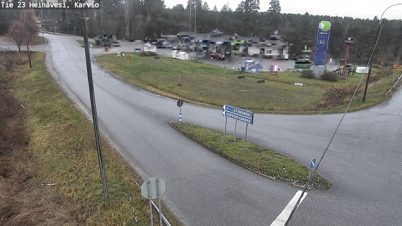 Kelikamerat Kuva Tie 23 Heinävesi, Karvio, Heinävesi, Pohjois-Karjala