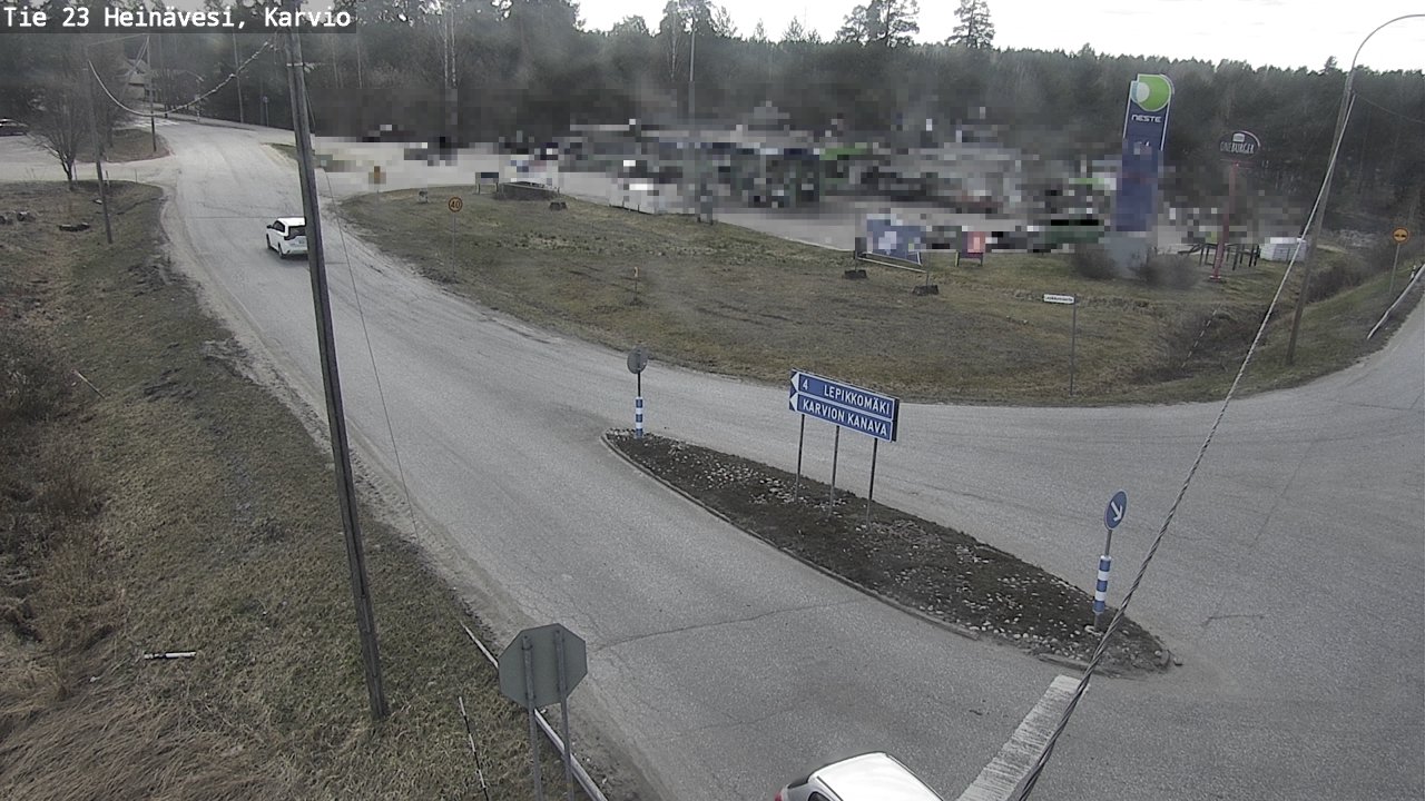 Weather Camera Image Road 23 Heinävesi, Karvio, Heinävesi, Pohjois-Karjala