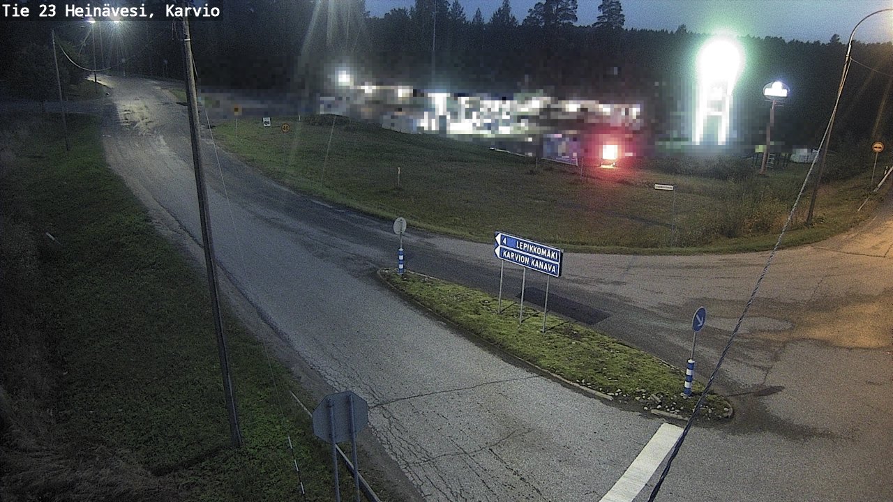 Weather Camera Image Road 23 Heinävesi, Karvio, Heinävesi, Pohjois-Karjala