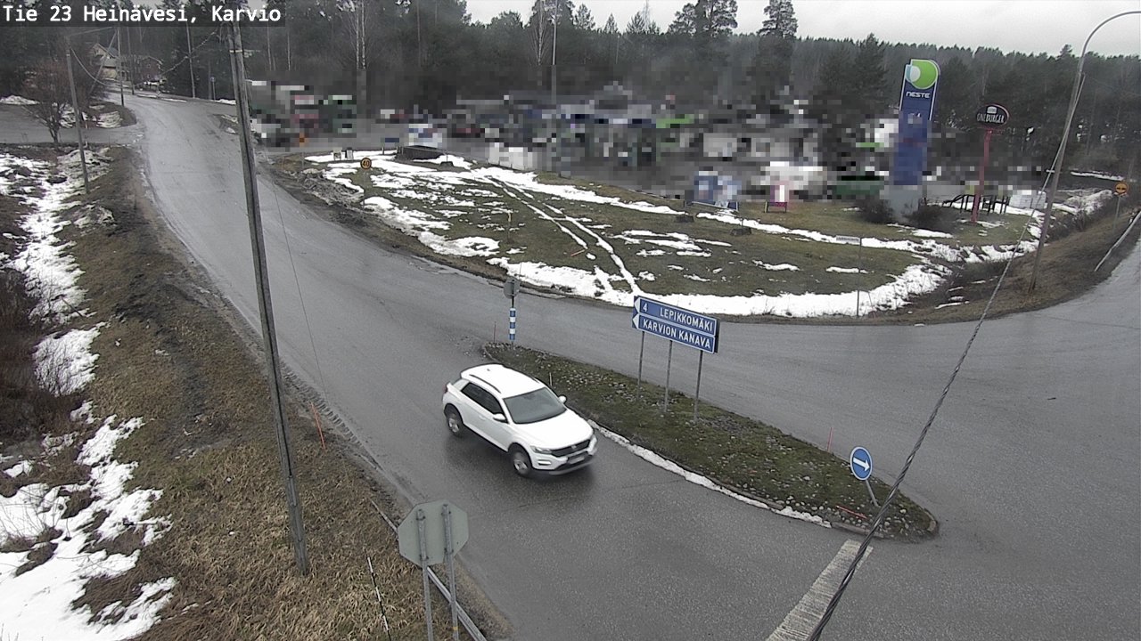 Kelikamerat Kuva Tie 23 Heinävesi, Karvio, Heinävesi, Pohjois-Karjala