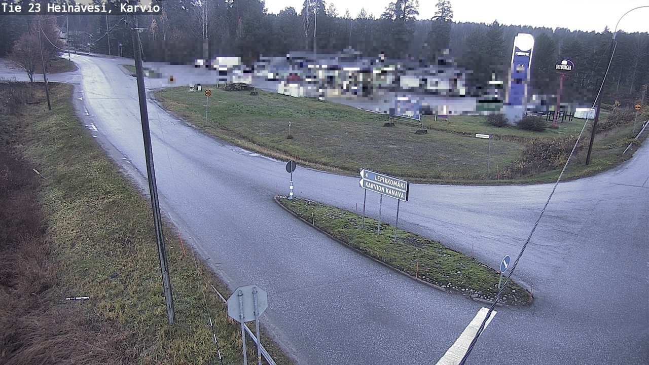 Kelikamerat Kuva Tie 23 Heinävesi, Karvio, Heinävesi, Pohjois-Karjala