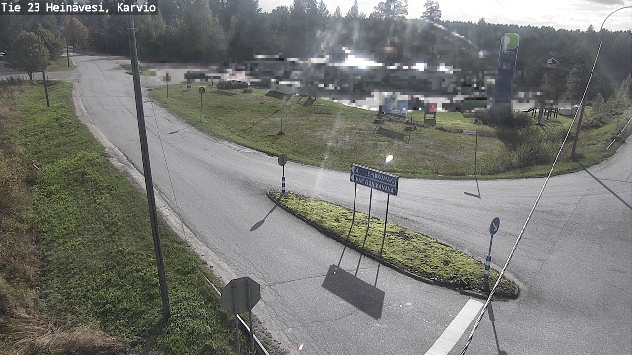 Weather Camera Image Road 23 Heinävesi, Karvio, Heinävesi, Pohjois-Karjala
