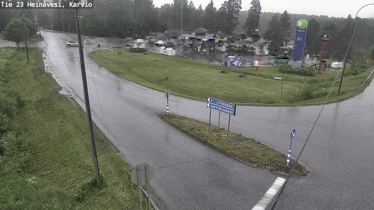 Kelikamerat Kuva Tie 23 Heinävesi, Karvio, Heinävesi, Pohjois-Karjala