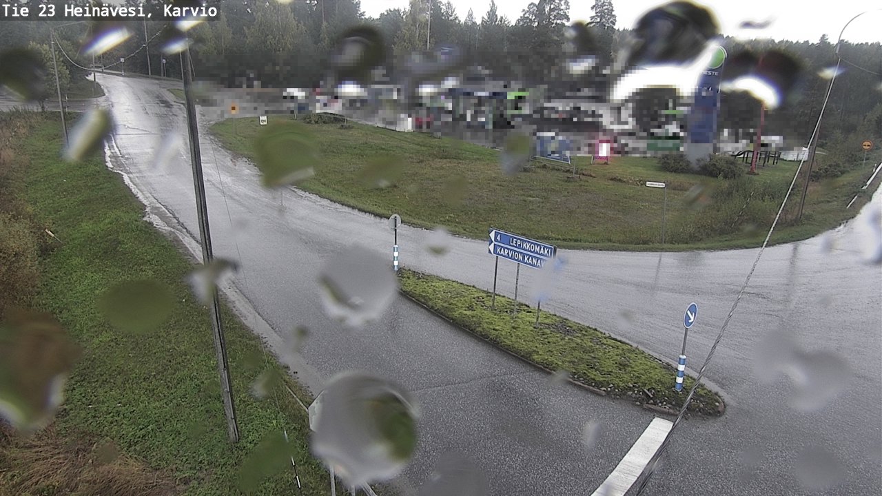 Weather Camera Image Road 23 Heinävesi, Karvio, Heinävesi, Pohjois-Karjala