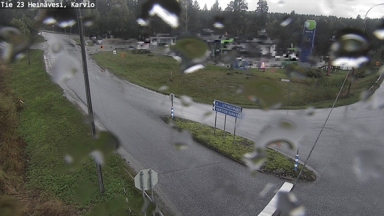 Weather Camera Image Road 23 Heinävesi, Karvio, Heinävesi, Pohjois-Karjala