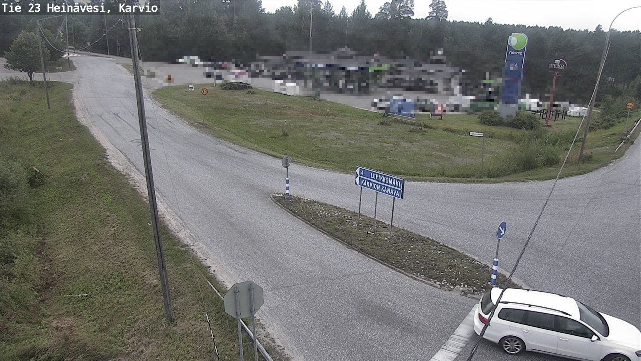 Weather Camera Image Road 23 Heinävesi, Karvio, Heinävesi, Pohjois-Karjala