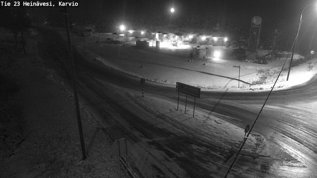 Weather Camera Image Väg 23 Heinävesi, Karvio, Heinävesi, Pohjois-Karjala