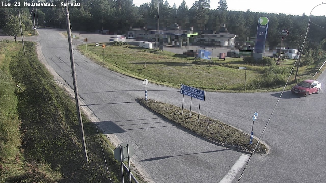 Kelikamerat Kuva Tie 23 Heinävesi, Karvio, Heinävesi, Pohjois-Karjala