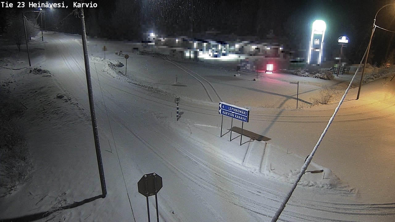 Kelikamerat Kuva Tie 23 Heinävesi, Karvio, Heinävesi, Pohjois-Karjala