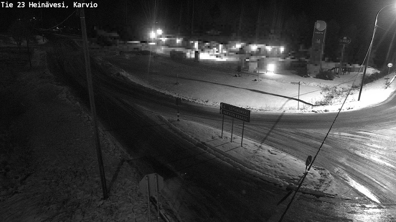 Weather Camera Image Väg 23 Heinävesi, Karvio, Heinävesi, Pohjois-Karjala