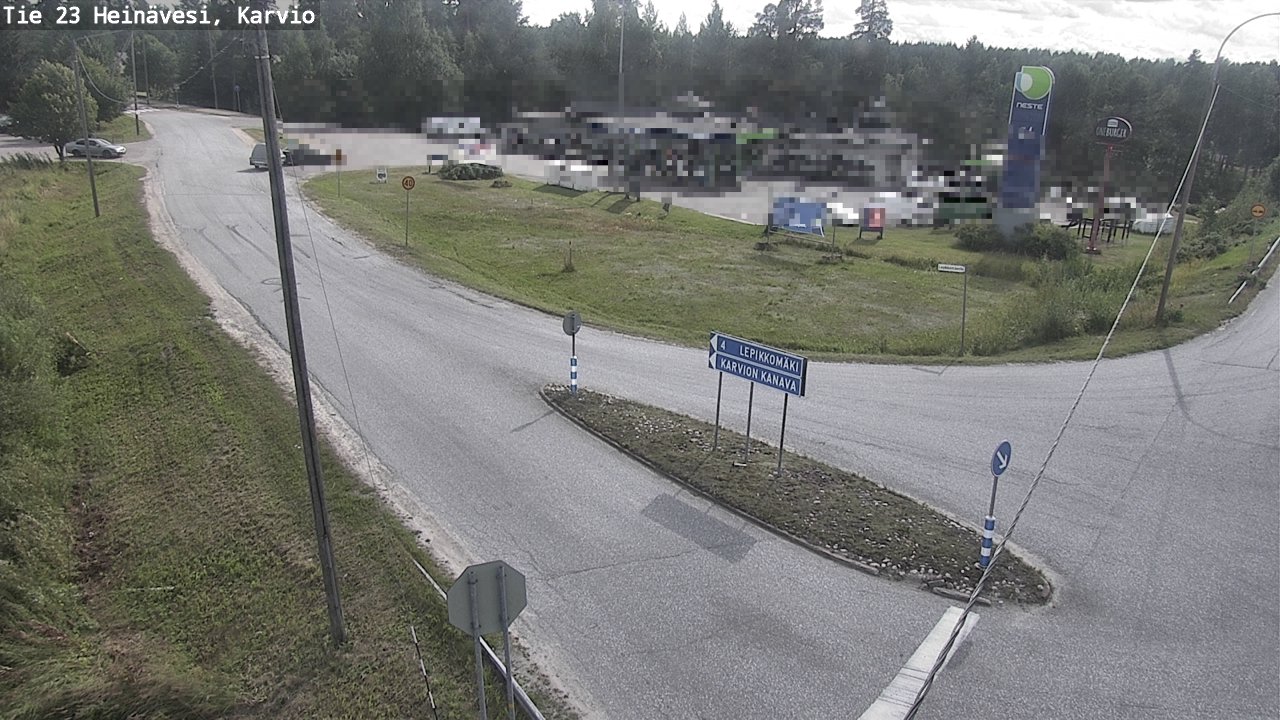 Kelikamerat Kuva Tie 23 Heinävesi, Karvio, Heinävesi, Pohjois-Karjala